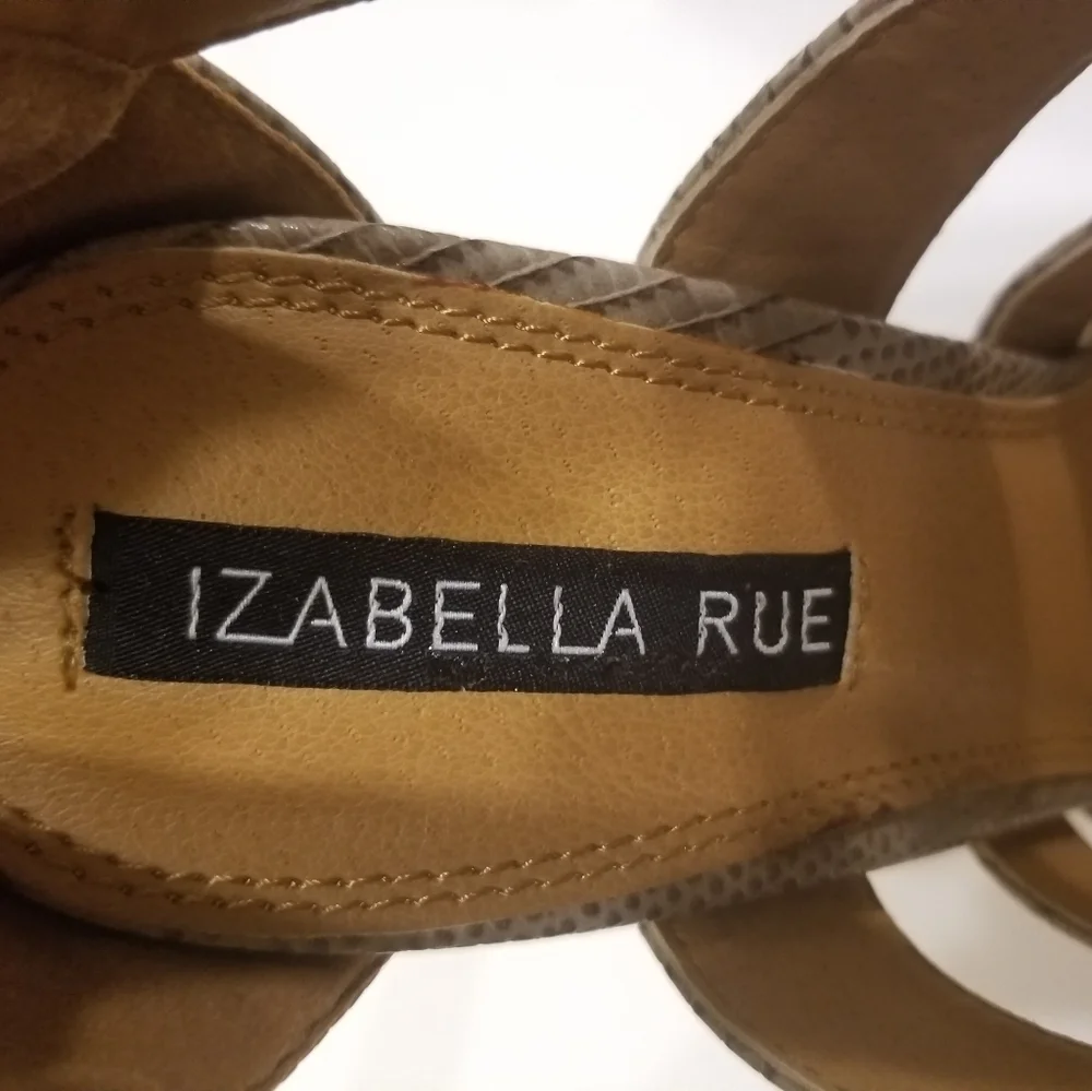 Izabella Rue heels PUMPS stolletos shoes 8.5